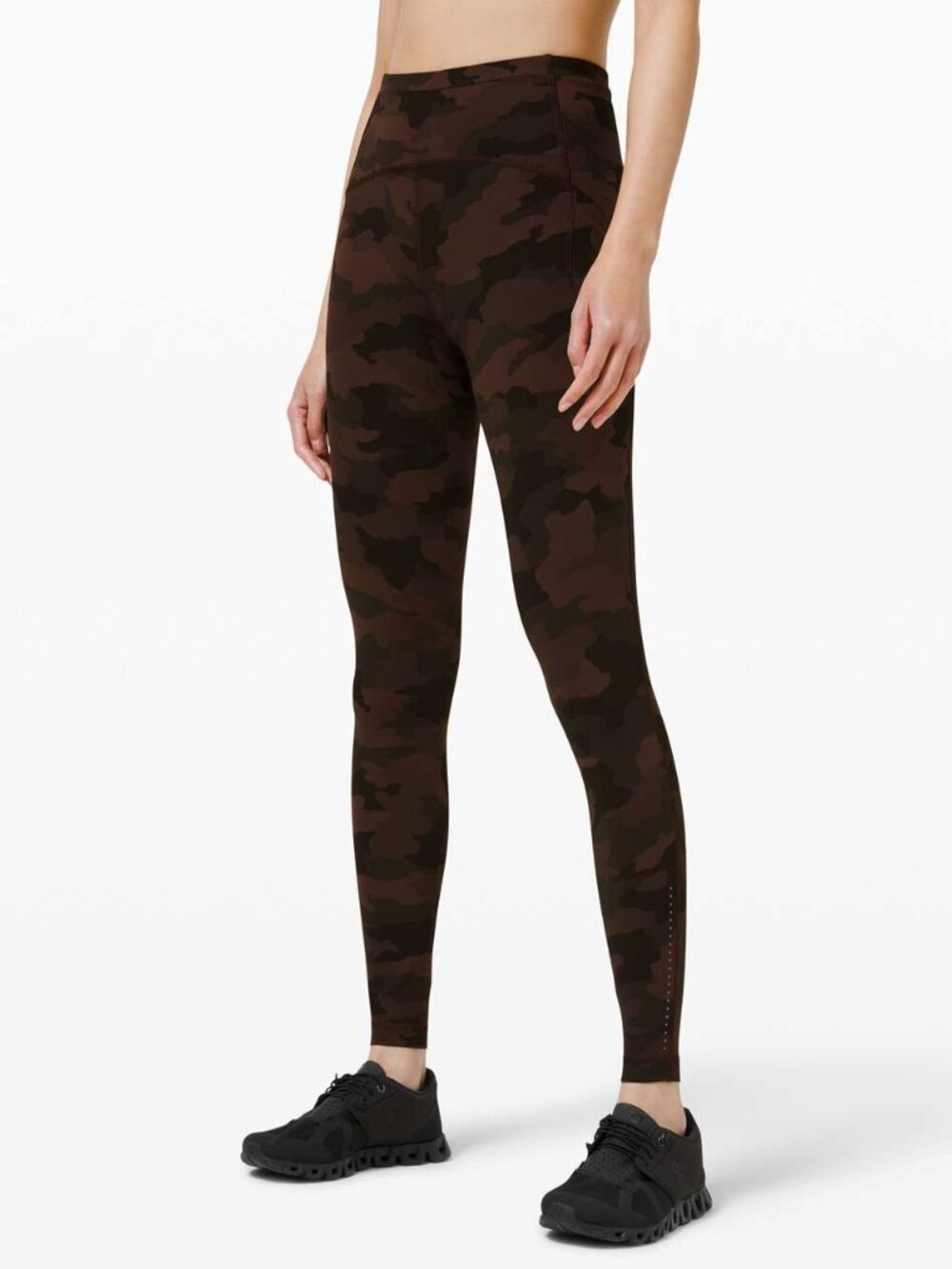 Lululemon Camo Brown Swift Speed High-Rise Tight Legging full length 8204